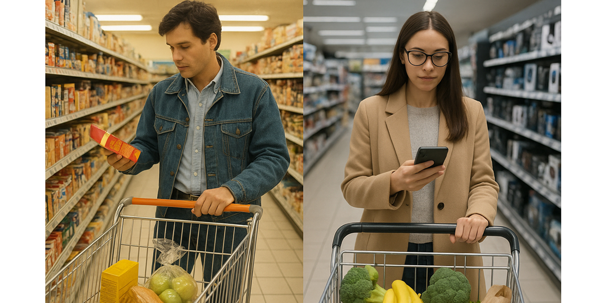 Trent’anni di consumi: famiglie selettive, l'alimentare soffre e il tech è in ascesa